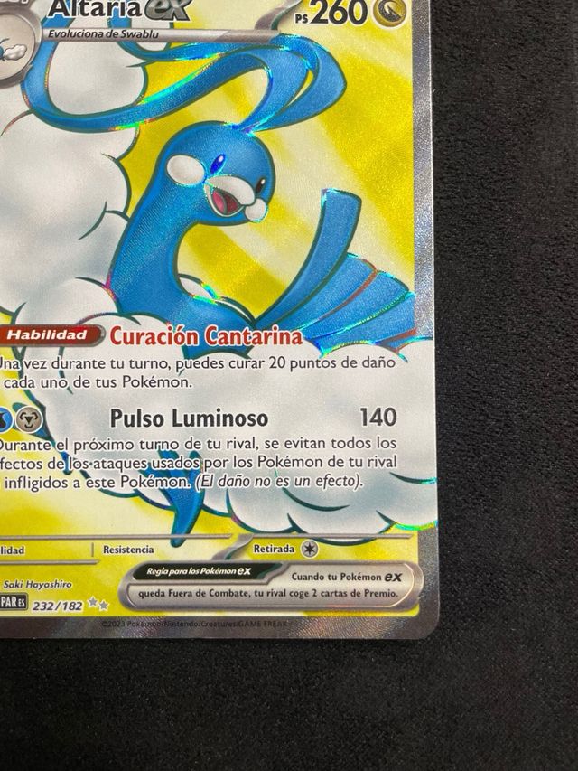 Altaria ex 232/182 Brecha Paradójica