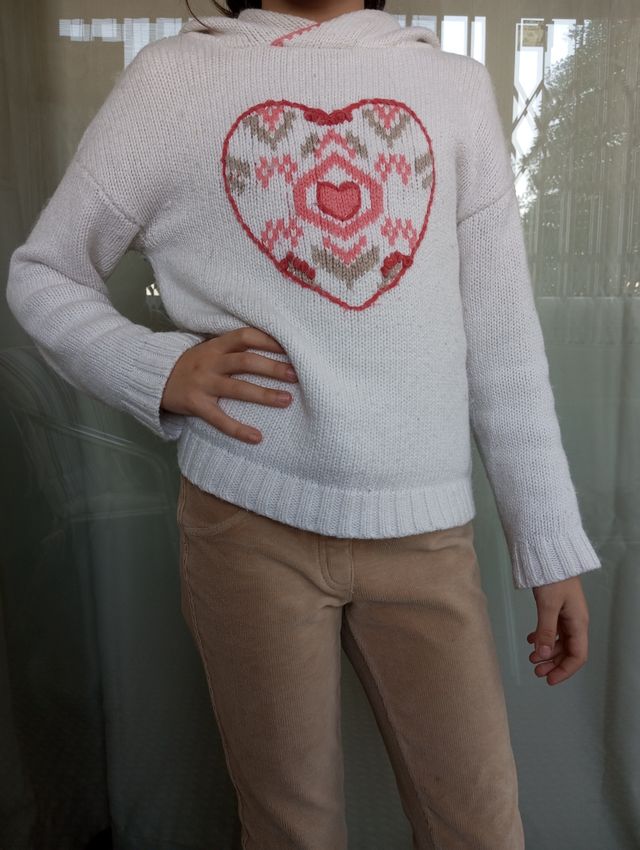 Jersey lana alpaca 8A niña