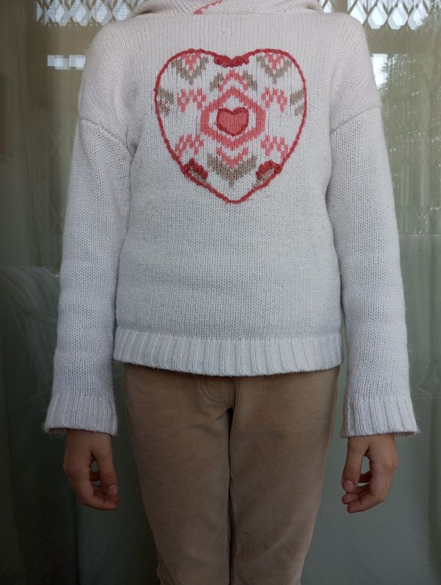 Jersey lana alpaca 8A niña