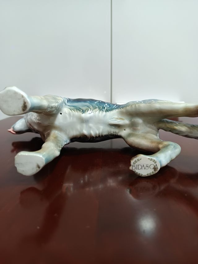 Antiga e BONITA figura de BIDASOA Pastor Alemão,