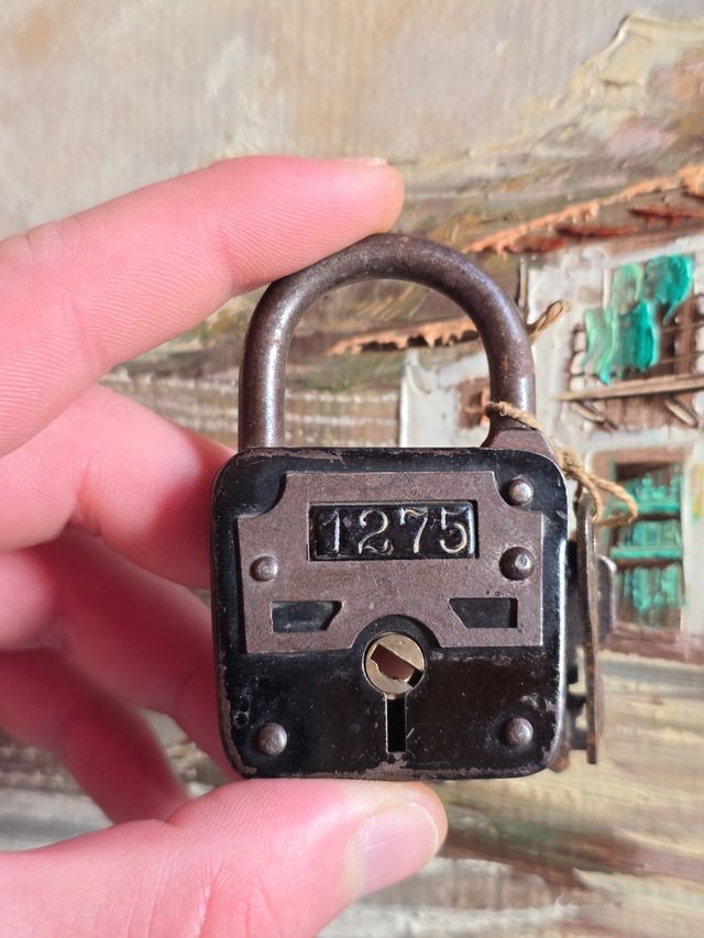 Candado alemán damm and ladwig VELBERT MADE M CERI