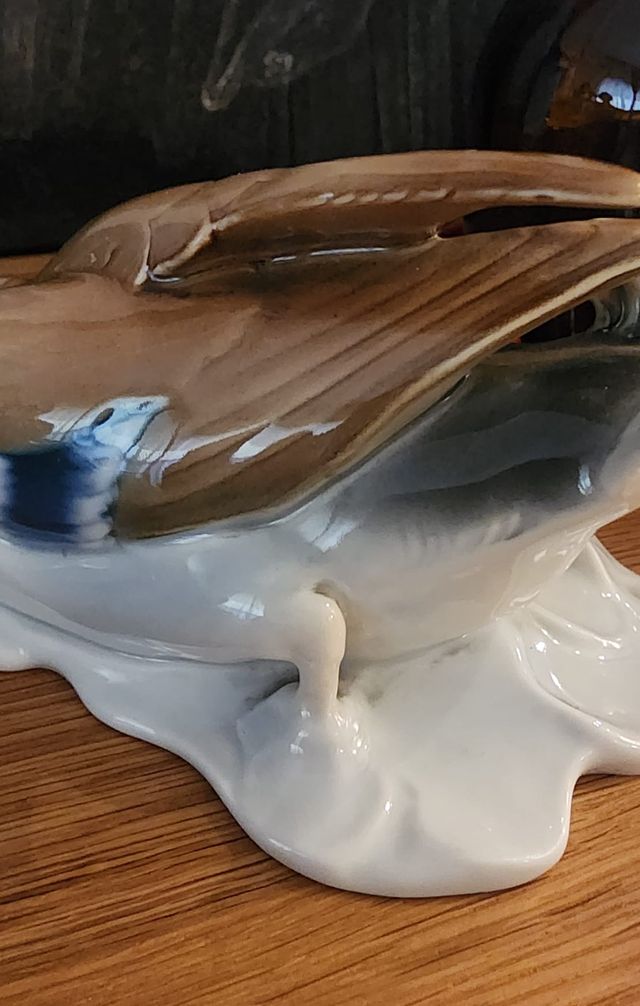 Anatra in porcellana - Germania 1960 - Metzler