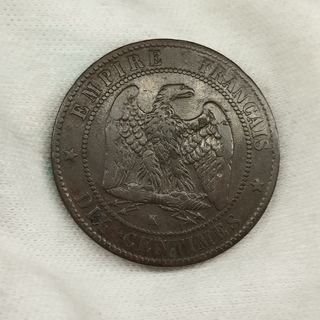 1855 10 céntimos Napoleón III