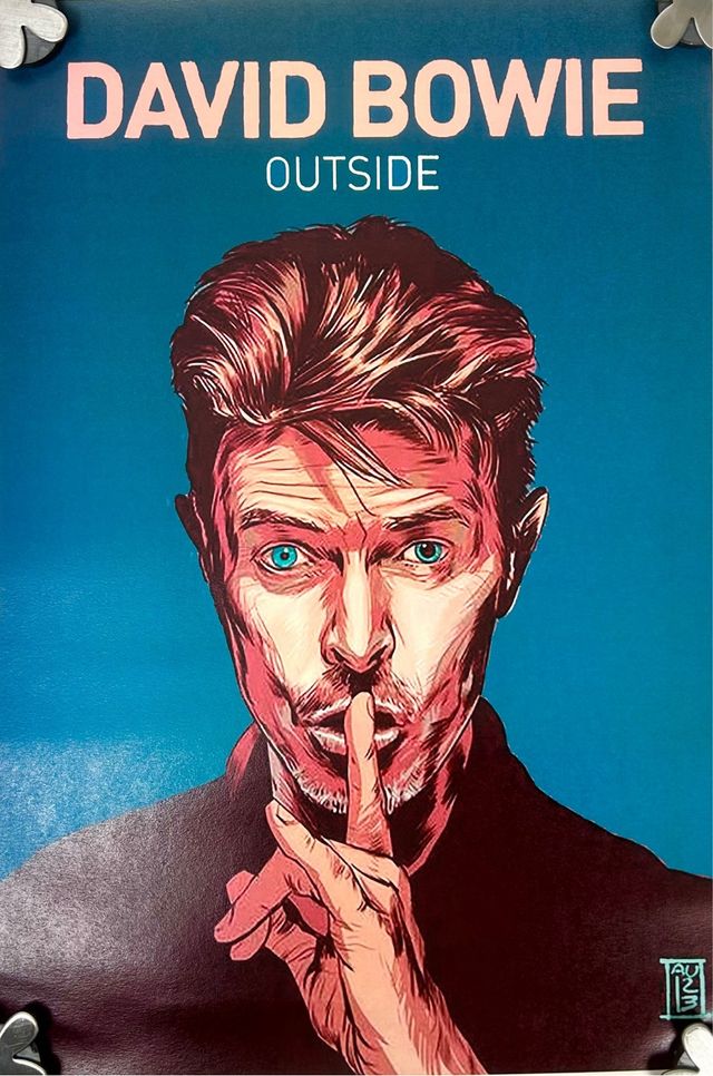 Cartel de David Bowie