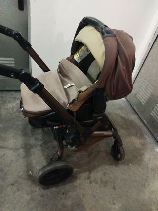 Carrito bebe con capazo