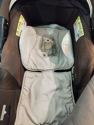 Carrito bebe con capazo