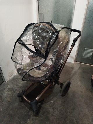 Carrito bebe con capazo