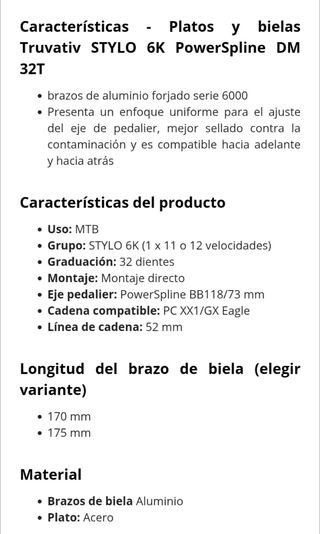Monoplato Sram