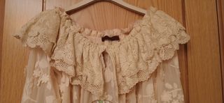 Conjunto LA VIE EN ROSE beige rosado