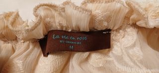 Conjunto LA VIE EN ROSE beige rosado