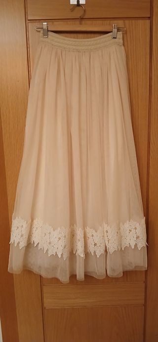 Conjunto LA VIE EN ROSE beige rosado