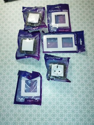 Interruptores conmutadores doble simple