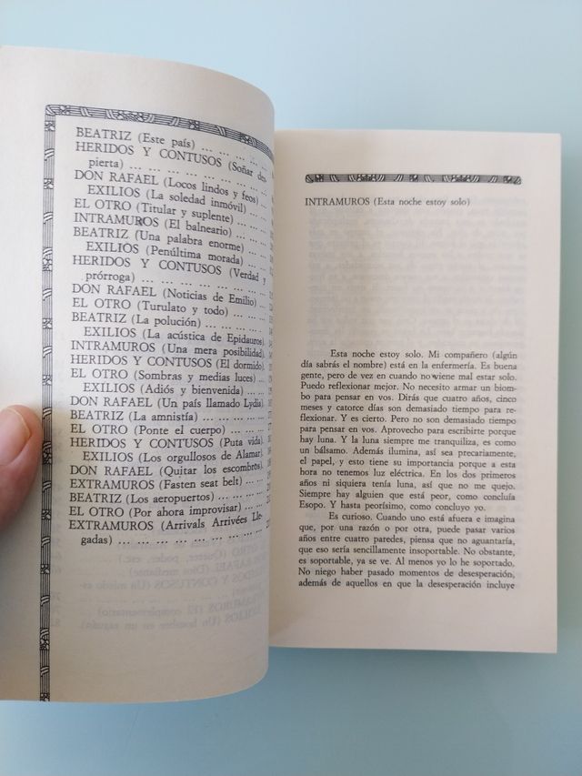 Primavera con una esquina rota