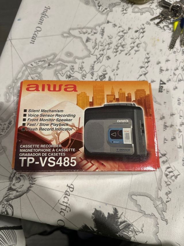 Walman grabador aiwa tpvs485