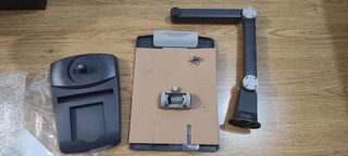 Atril documentos com braço articulado