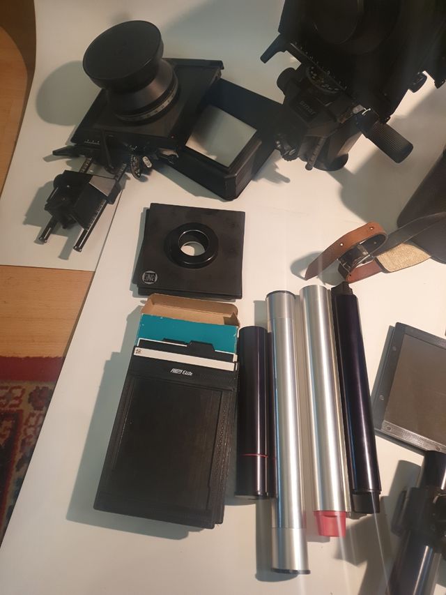 Sinar F2 gran formato.