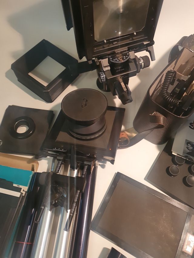 Sinar F2 gran formato.