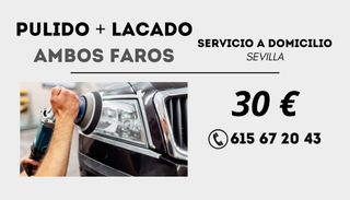 Pulido y lacado de faros