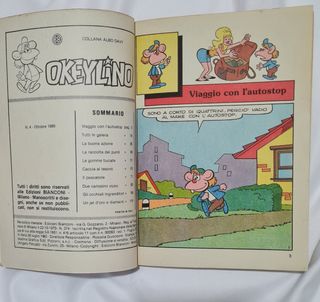 Fumetto Okeylino n.4 Ottobre 1989
