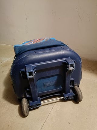 Mochila safta con ruedas hot wheels