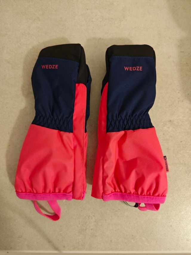 Manoplas nieve 2 años