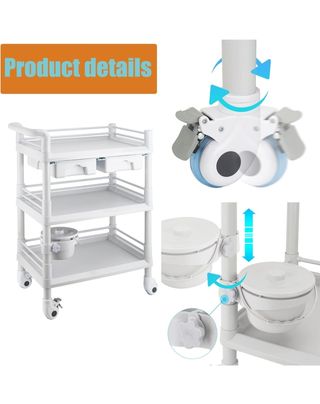carrello per estetista salone o clinica 