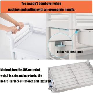 carrello per estetista salone o clinica 