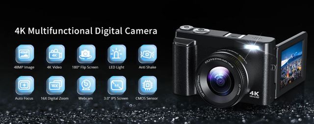 Camara Digital 4K Nuevo a estrenar