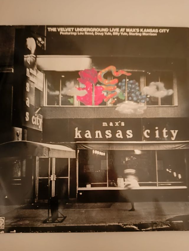 Velvet Underground "Live at Max Kansas". Lp Mono