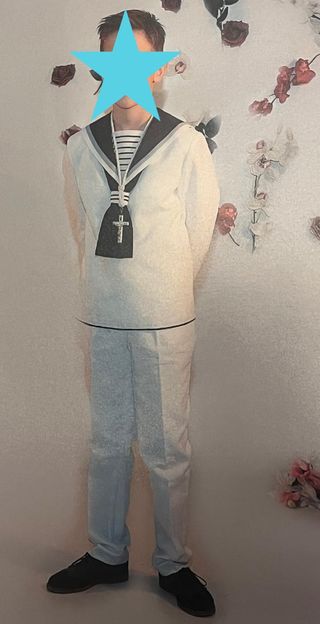 Traje Comunión niño de lino