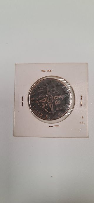 MONEDA ISABEL II  1836