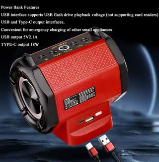 Altavoz para bateria Milwaukee