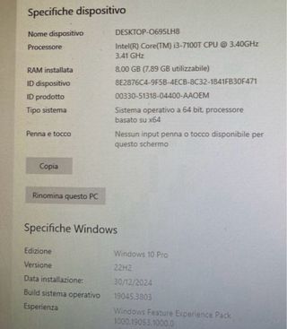 Lenovo Thinkcentre Tiny Mini Pc M910q