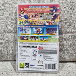Mario y Sonic Juegos Olímpicos.