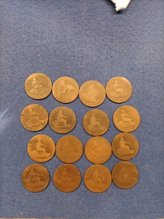 LOTE 10 CÉNTIMOS GOBIERNO PROVISIONAL 