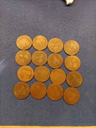 LOTE 10 CÉNTIMOS GOBIERNO PROVISIONAL 
