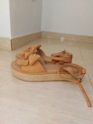 Sandalias esparto