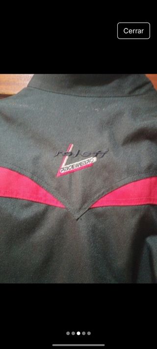 Chaqueta motera