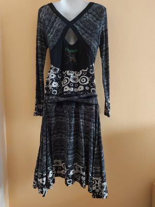 Vestido Desigual manga larga