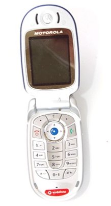 MOTOROLA V550 AZUL Y GRIS