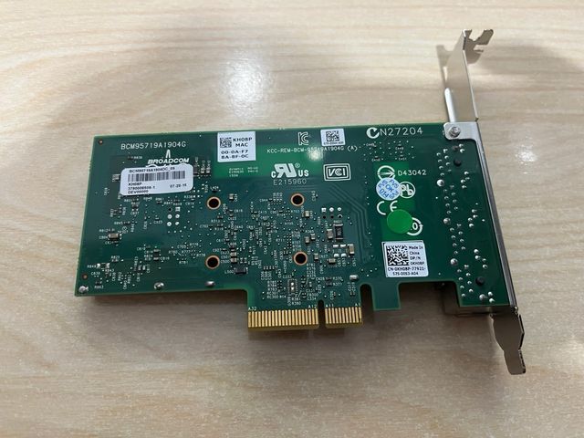 Tarjeta Dell Broadcom 5719 Quad Port