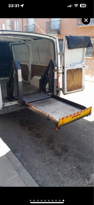 Rampa para furgoneta