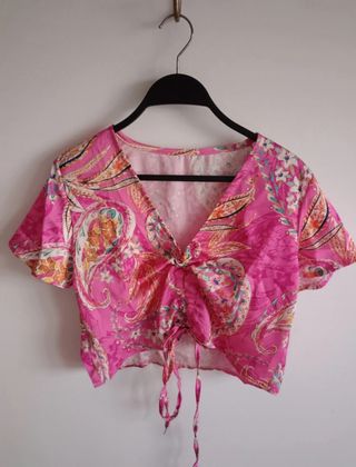 Top estampado