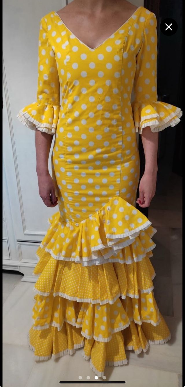 Traje flamenca