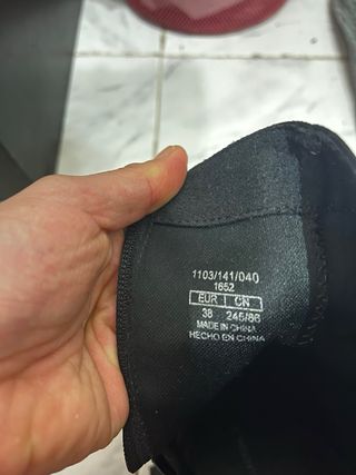 Botines terciopelo tacon