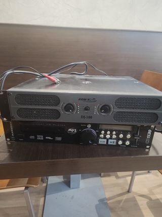 Amplificador y equipo de musica