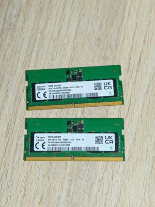 Memoria ram ddr5 portatil