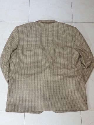 Blazer Cardigan marrón(100%lana virgen)