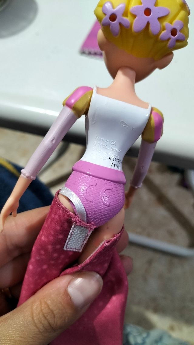 Rapunzel con complementos 