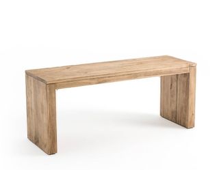 Panchine da giardino, in legno massello, nuove